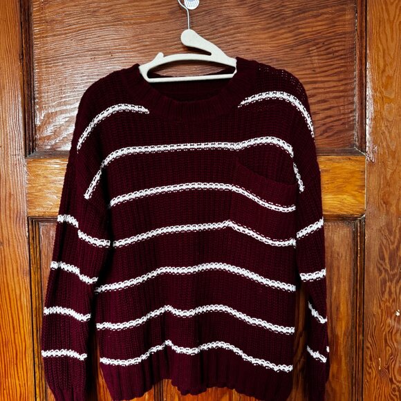 American Eagle striped knit sweater - Picture 2 of 3